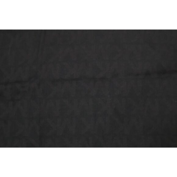 Michael Kors Black and White MK Logo Square Scarf - Picture 5 of 8